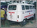 Mobile medical van of BAPS