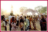 More than 8 million people were entertained and inspired at the Swaminarayan Nagar