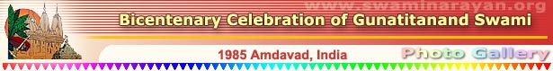   Bicentenary Celebration of Gunatitanand Swami