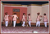 A folk dance by youths