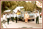 A procession prior to the opening of CFI