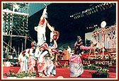  Youths perform Bhangda dance during the Suvarna Mahotsav