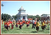 Colorful folkdances entertained the audience