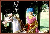 Bhagwan Swaminaryan travelled on his mare called Manki