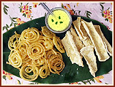 Jalebi, Chutney & Fafda