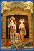 Shri Shiv Parvati and Shri Ganeshji 