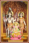 Shri Shiv Parvati and Shri Ganeshji