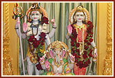 Shri Shiv-Parvati and Shri Ganeshji