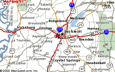Jackson Direction Map