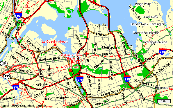 New York Mandir Direstion Map
