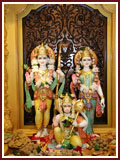 Shri Sira-Ram and Shri Hanumanji