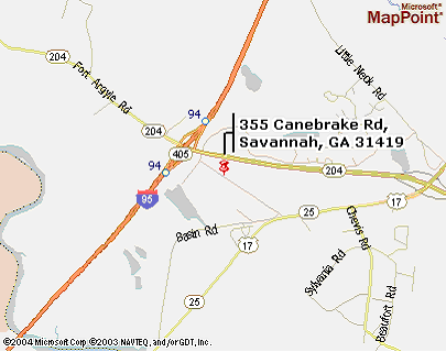 Savannah Map