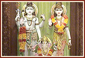 Shri Shiv Parvati and Shri Ganeshji