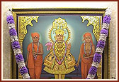 Bhagwan Swaminarayan, Aksharbrahma Gunatitanand Swami and Shri Gopalanand Swami