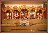 Murtis at Shri BAPS Swaminarayan Mandir, Auckland