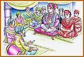 Shriji maharaj, Gunatitanand Swami and Nawab of Junagadh