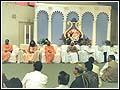 The guests seated in the assembly