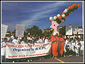 Pujya Haridarshan Swami flags-off the Walkathon