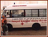 A new Medical Van was inaugurated by Swamishri, to provide free medical services in tribal areas