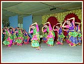 Beautifully choreographed cultural dance was performed by the balika mandal