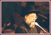 Ashkenazi Chief of Israel, Rabbi Meir Lau addressed the gathering