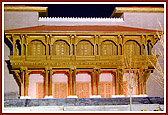 Front view, new Swaminarayan Haveli, Chicago