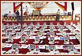 Maha-puja pandal