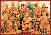  Swamishri initiated 23 youths into Sadhu and Parshad Diksha. 