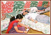 Blood Donation camp in progress