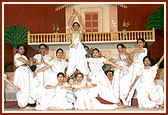 Teenage girls perform many traditional dances at the Women's Convention 