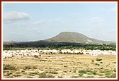 Various views of Narayannagar village from a distance