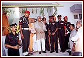  Shri George Fernandes visits one of the newly built homes