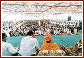 Audience seated in the dedication assenbly