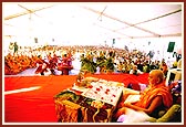 Swamishri's morning puja