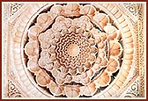 Intricately carved beautiful dome of the Sankari mandir