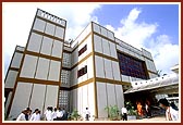 The newly constructed BAPS 'Pramukh Swami Computer Institute', Vidyanagar