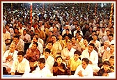 Devotees during the rituals