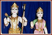 Shri Sita Ram Dev, Shri Laxmi Narayan Dev and  Shri Hanumanji