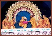 Swamishri inaugurates the new English translation of the Vachanamrut