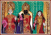 Shri Harikrishna Maharaj, Shri Gopinathji, Shri Radhaji