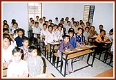 Students seated in the classroom