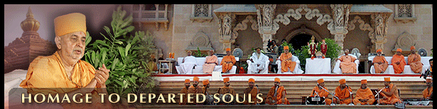 Homage to departed souls