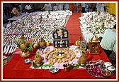 Shri Harikrishna Maharaj during Chopada pujan