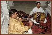 Traditional shehnai and dhol filled the air with auspicious notes