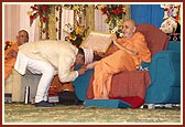 ... and present it to Swamishri