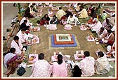 770 devotees performed the rituals in the Vishwa Shanti Maha Yagna