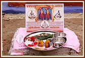 Murti and worship articles for the yagna
