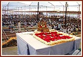 Swamishri's morning puja