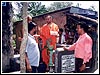 Pujya Bhagvatpriya Swami inaugurates the BAPS-built drinking water pump