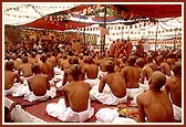 Parshad diksha ceremony